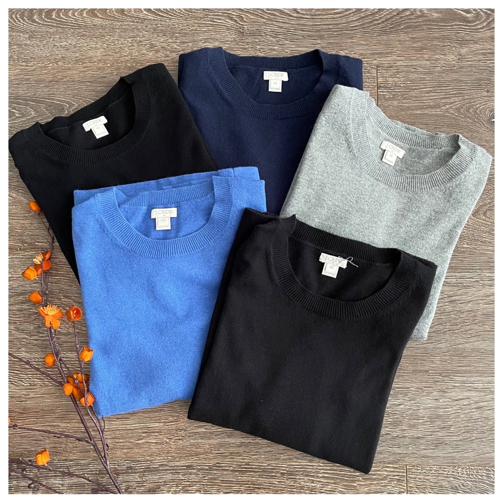 J.Crew Factory Cotton-Wool Teddie Sweater